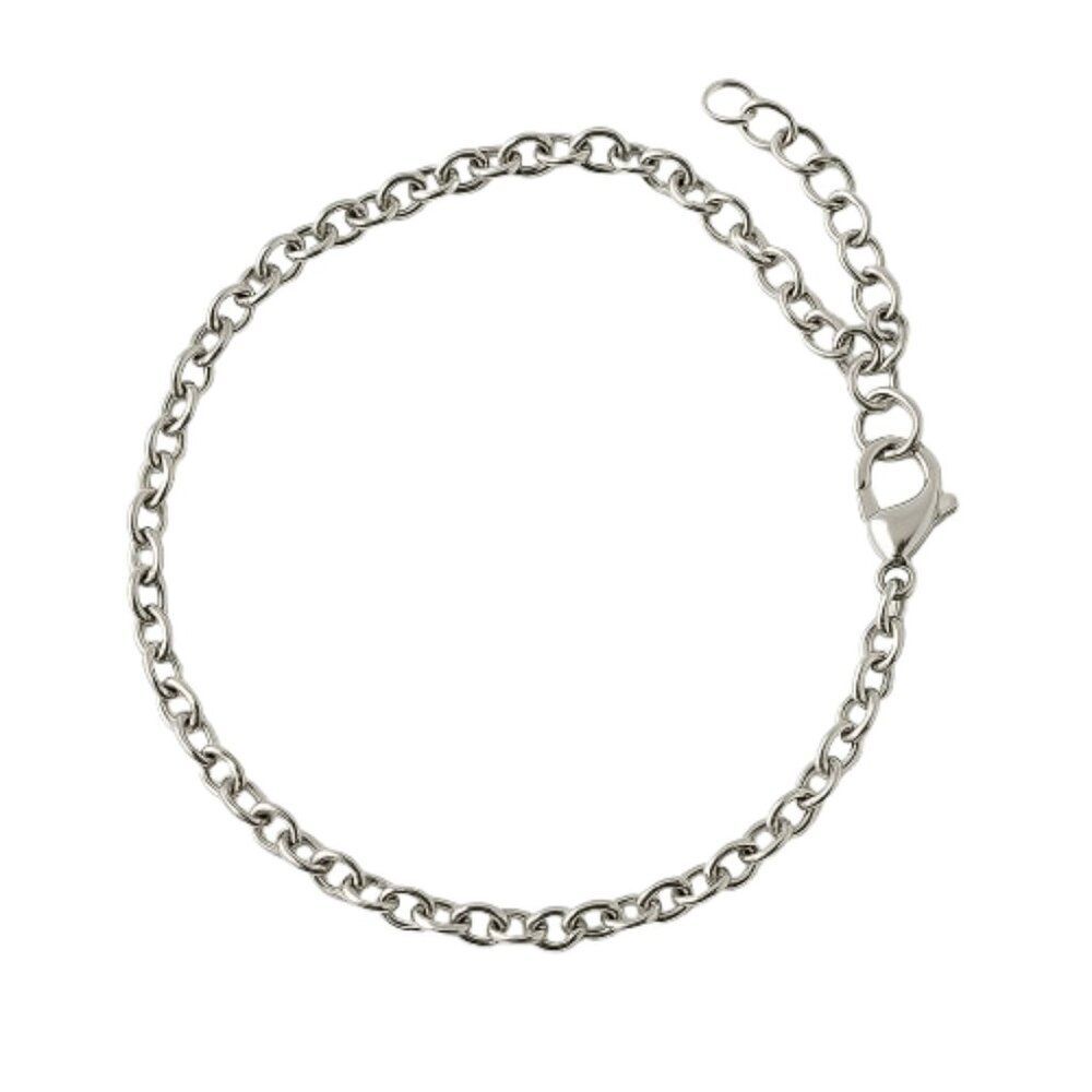 Slide Brand Andromeda bracelet Stainless Chrome Plated NWOT